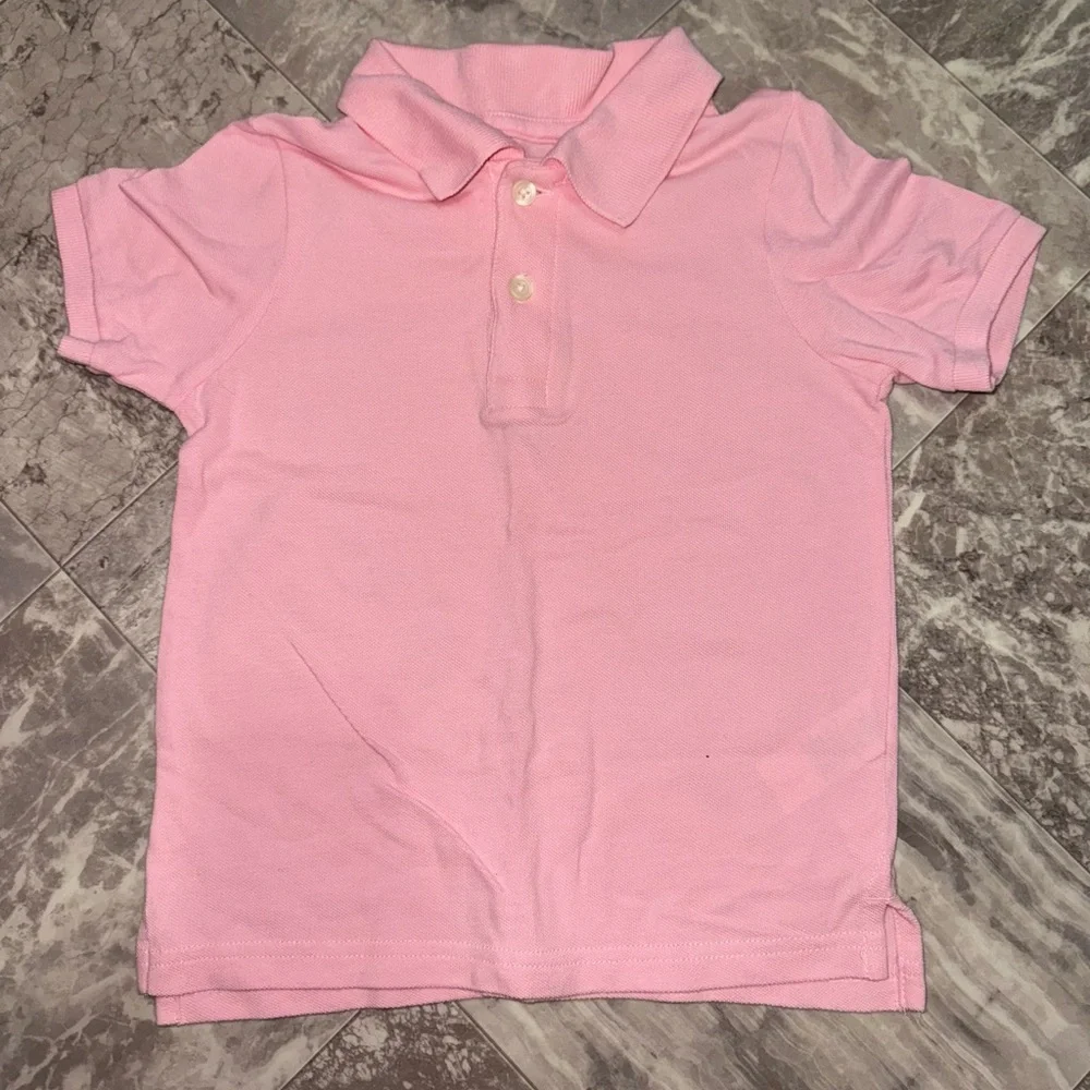 The Children’s Place Boys Pink Pique Polo Shirt Size 4T
